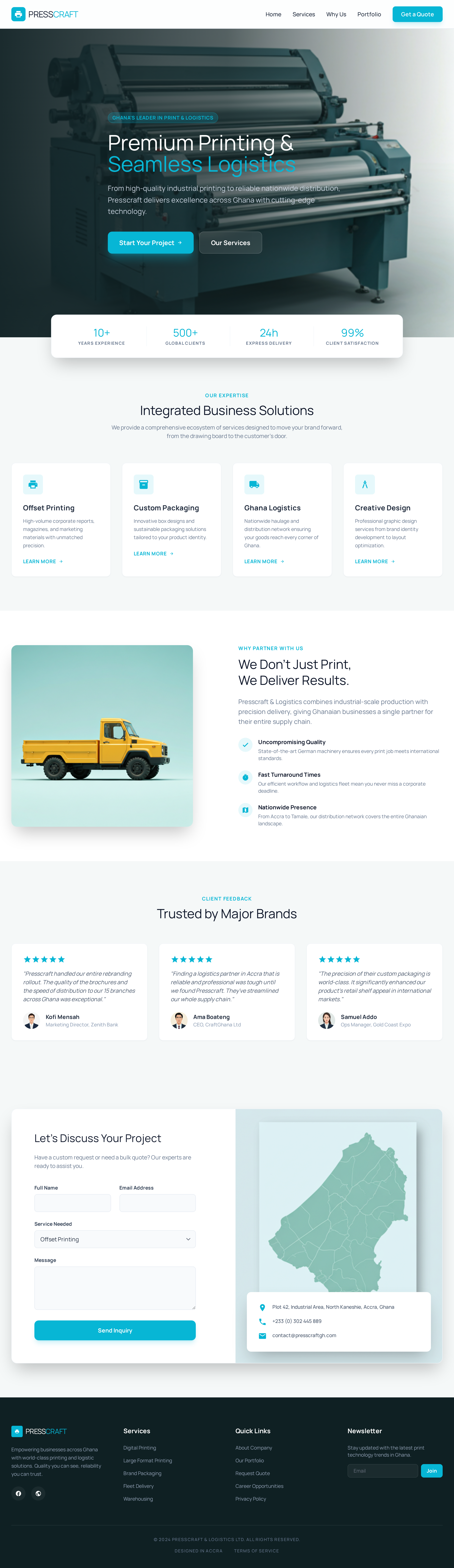 Presscraft & Logistics